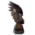 Büste Bronze Skulptur Indian Chiefs Metall Handwerk Messing Statue Tpy-922